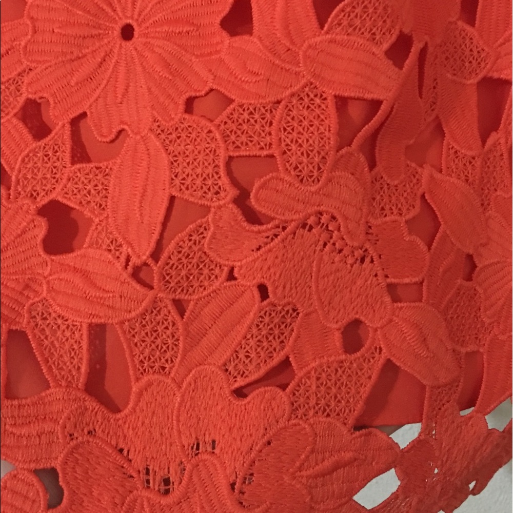 Warn once Free People Saylor Orange Open Back Dress - Picture 8 of 8